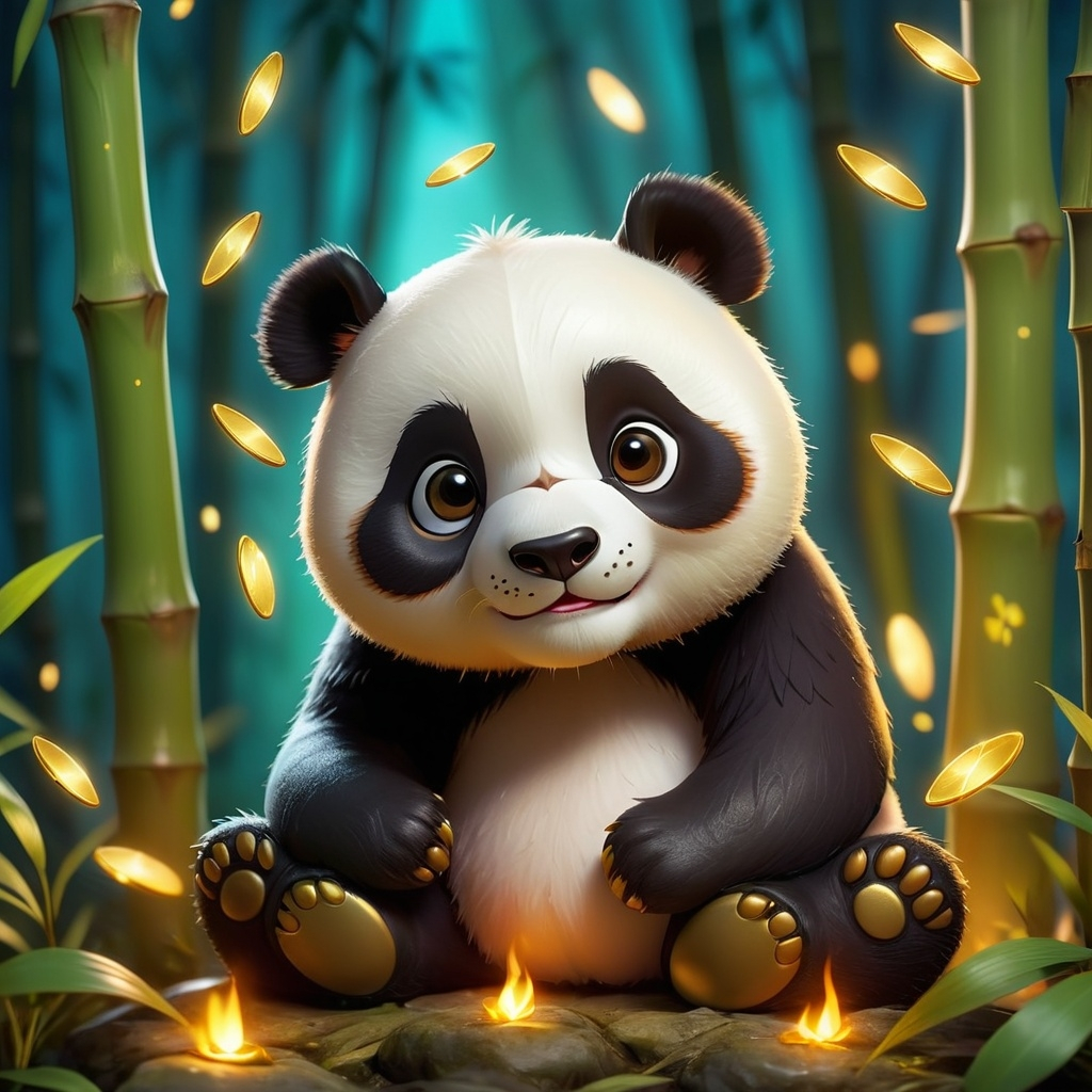 The Birth of Lucky Panda